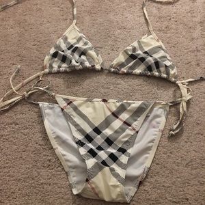 Burberry bikini swim suit